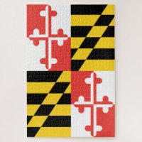 Schwierige Maryland-Flagge