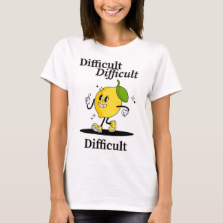 Schwieriger Lemon-T - Shirt