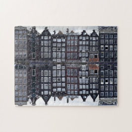 Schwieriges Amsterdam Houses Jigsaw Puzzles