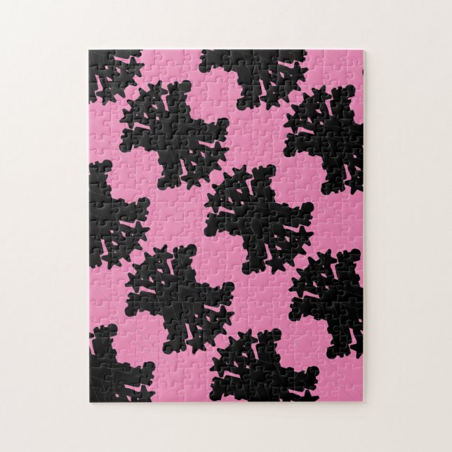 Schwieriges Black Spur Mirror Puzzle (Vertikal)