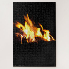 Schwieriges Feuer-Puzzlespiel Puzzle