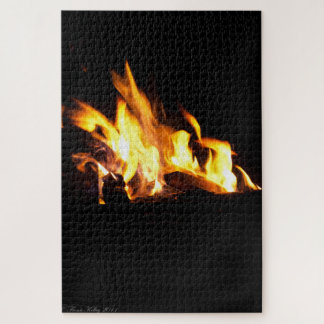 Schwieriges Feuer-Puzzlespiel Puzzle
