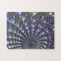 Schwieriges Fraktalpuzzlespiel