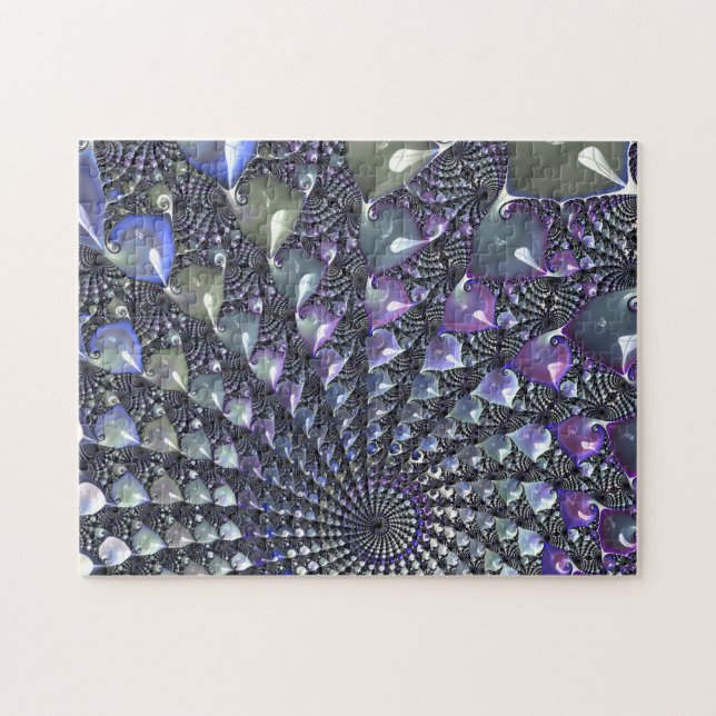 Schwieriges Fraktalpuzzlespiel Puzzle (Horizontal)