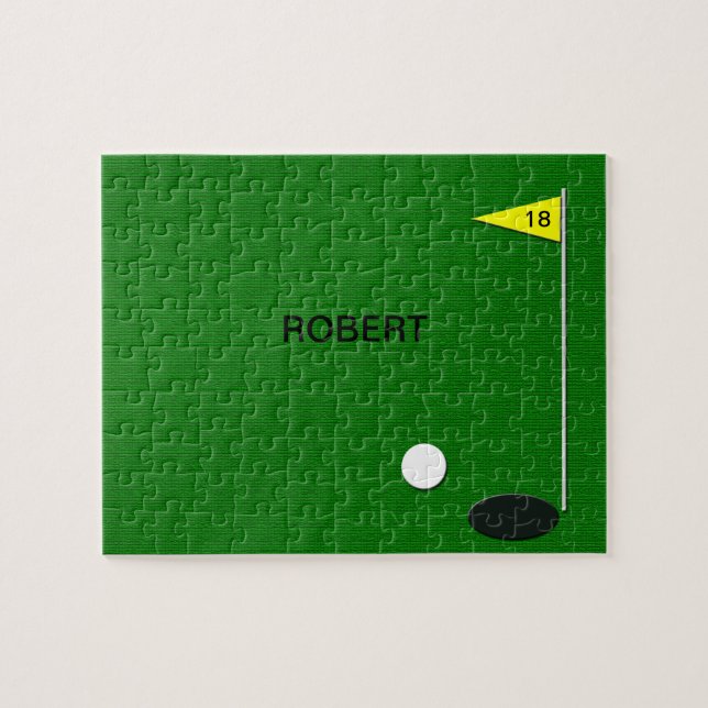 Schwieriges Golf-Puzzle Puzzle (Horizontal)