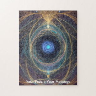 Schwieriges Puzzle "Cosmic Swirls"