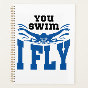 Schwimm, dass ich fliege Schmetterling Stroke Planer