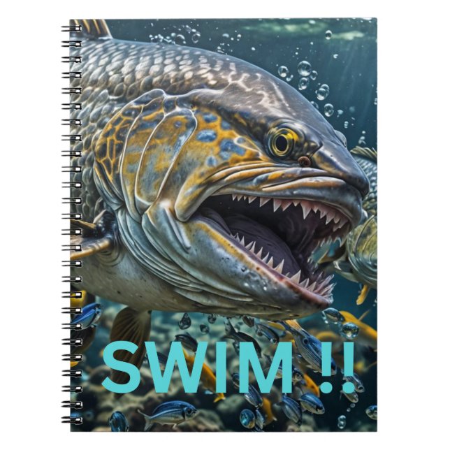 Schwimm!! Notizblock (Vorderseite)