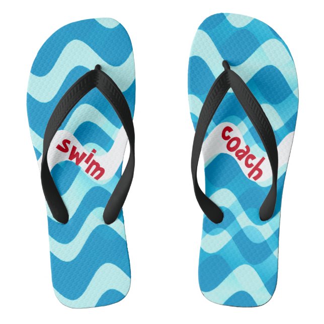 Schwimm-Trainerinnen oder Männer Flip Flops (Fußbett)
