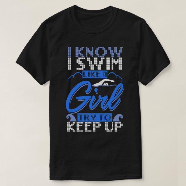 Schwimmbad 4 T-Shirt (Design vorne)