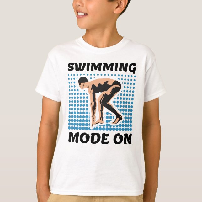 Schwimmbad auf - Pool Lover T-Shirt (Vorderseite)