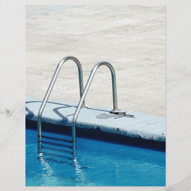 Schwimmbad Flyer (Vorne)