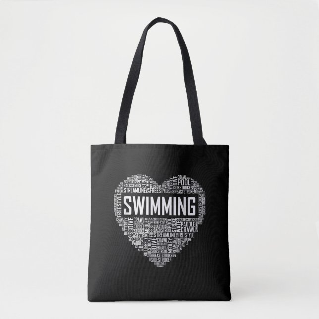Schwimmbad Herzbus Schwimmer Geschenk schwimmen Lo (Vorderseite)
