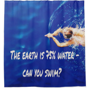 Schwimmbad Liebe Schwimmbad Duschvorhang