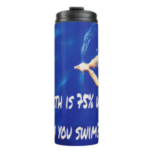 Schwimmbad Liebe Schwimmbad Thermosbecher