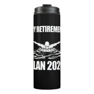 Schwimmbad Meine Rente Schwimmbad Pflanze 2020 Thermosbecher