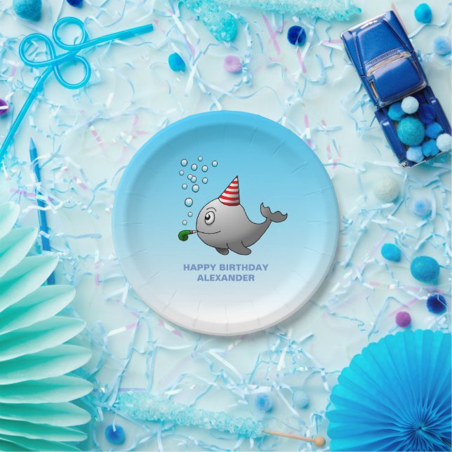 Schwimmbad Party Geburtstag Pappteller (Party)