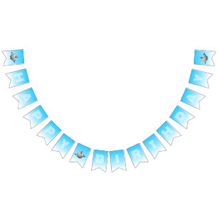 Schwimmbad Party Geburtstag Wimpelkette