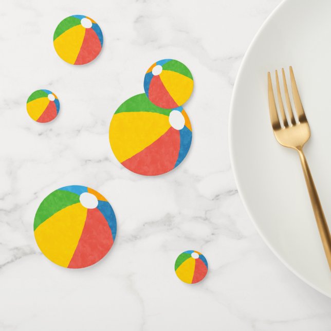 Schwimmbad Party Geburtstagsdekoration Supplies Konfetti (Gruppe)