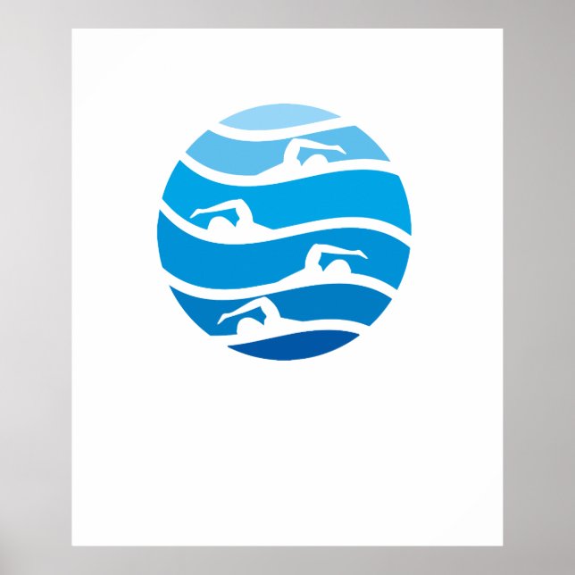 Schwimmbad Poster (Vorne)