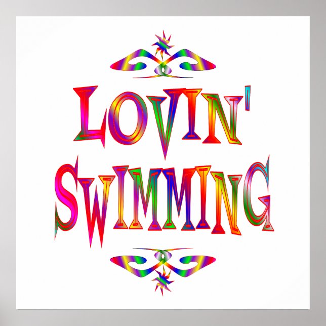 Schwimmbad Poster (Vorne)