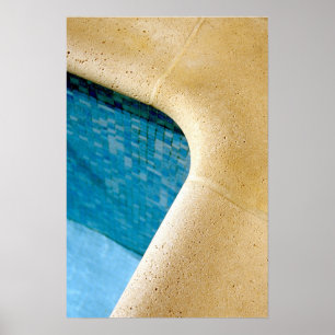 Schwimmbad Poster