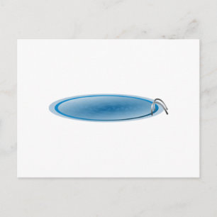 Schwimmbad Postkarte