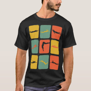 Schwimmbad Retro Vintag T-Shirt
