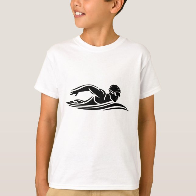 Schwimmbad, Schwimmbad T-Shirt (Vorderseite)