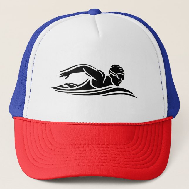 Schwimmbad, Schwimmbad Truckerkappe (Vorderseite)