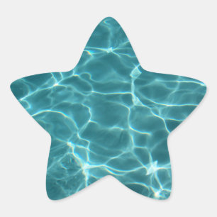 Schwimmbad-Star-Aufkleber Stern-Aufkleber