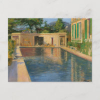 Schwimmbad, Südfrankreich | Sir John Lavery