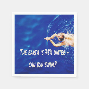 Schwimmbad-Team Liebe zum Schwimmbad Serviette