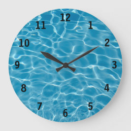 Schwimmbad Wasser Uhr