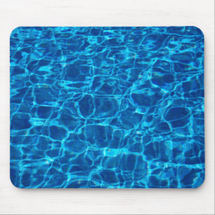 Schwimmbad Wasserrutsche Mousepad
