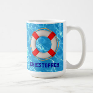 Schwimmbäder LIfesaver Kaffeetasse
