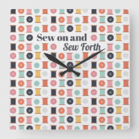 Schwimmbäder mit den Thread- und Nähknöpfen