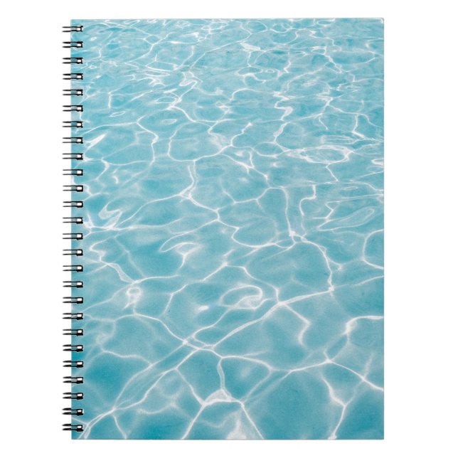 Schwimmbecken Notizblock (Vorderseite)