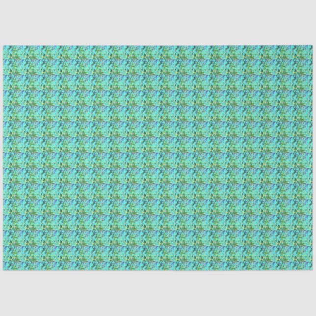 Schwimmbeckenmoospapier Seidenpapier (Vorderseite)