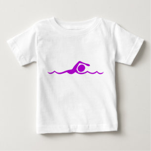Schwimmbild: Lila Baby T-shirt