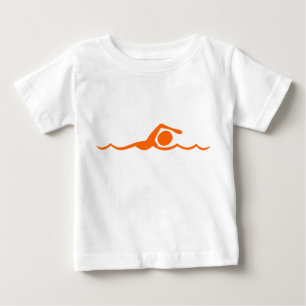 Schwimmbild: Orange Baby T-shirt