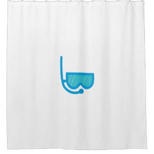 Schwimmbrille Duschvorhang