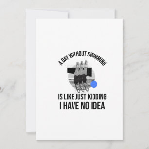 SCHWIMMEN (5) DANKESKARTE