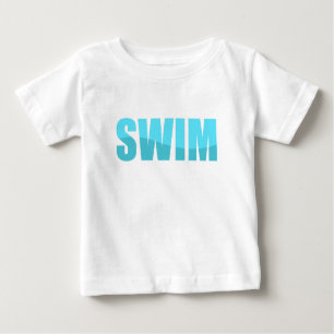 schwimmen baby t-shirt