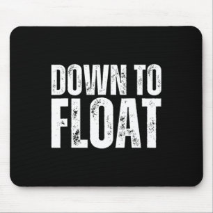 Schwimmen beim Float-Trip-Tubing-Fluss-Bootfahren Mousepad