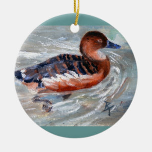 Schwimmen-Enten-Verzierung Keramik Ornament