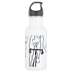 Schwimmen-Fahrrad-LaufTriathlon Edelstahlflasche