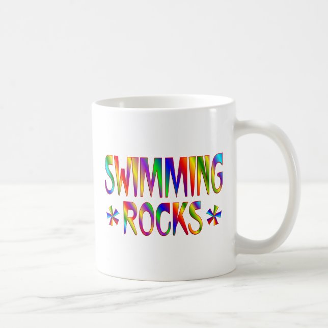 SCHWIMMEN-FELSEN KAFFEETASSE (Rechts)