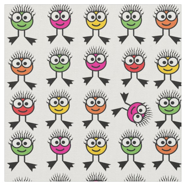 Schwimmen-Geschöpf-Gewebe Stoff (Nahaufnahme)