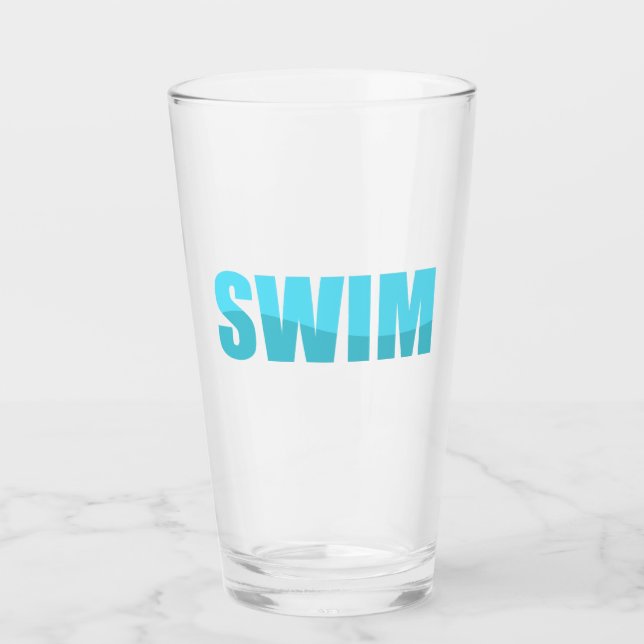 schwimmen glas (Vorderseite)